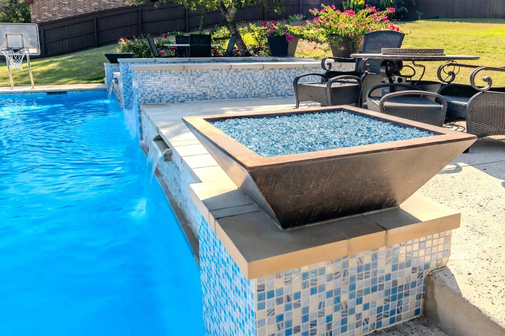 Water and Fire Features